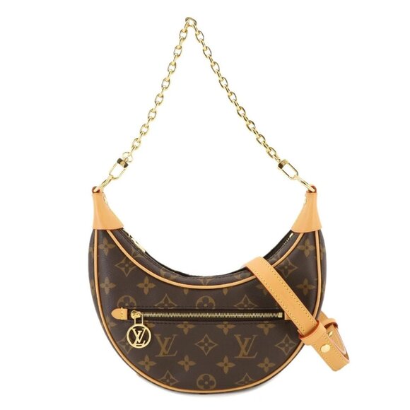 LOUIS VUITTON Monogram Loop Chain Shoulder Bag M81098 Purse 90265846 - Picture 1 of 10